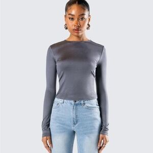 🔥Finesse🔥 Grey Long Sleeve Shirt